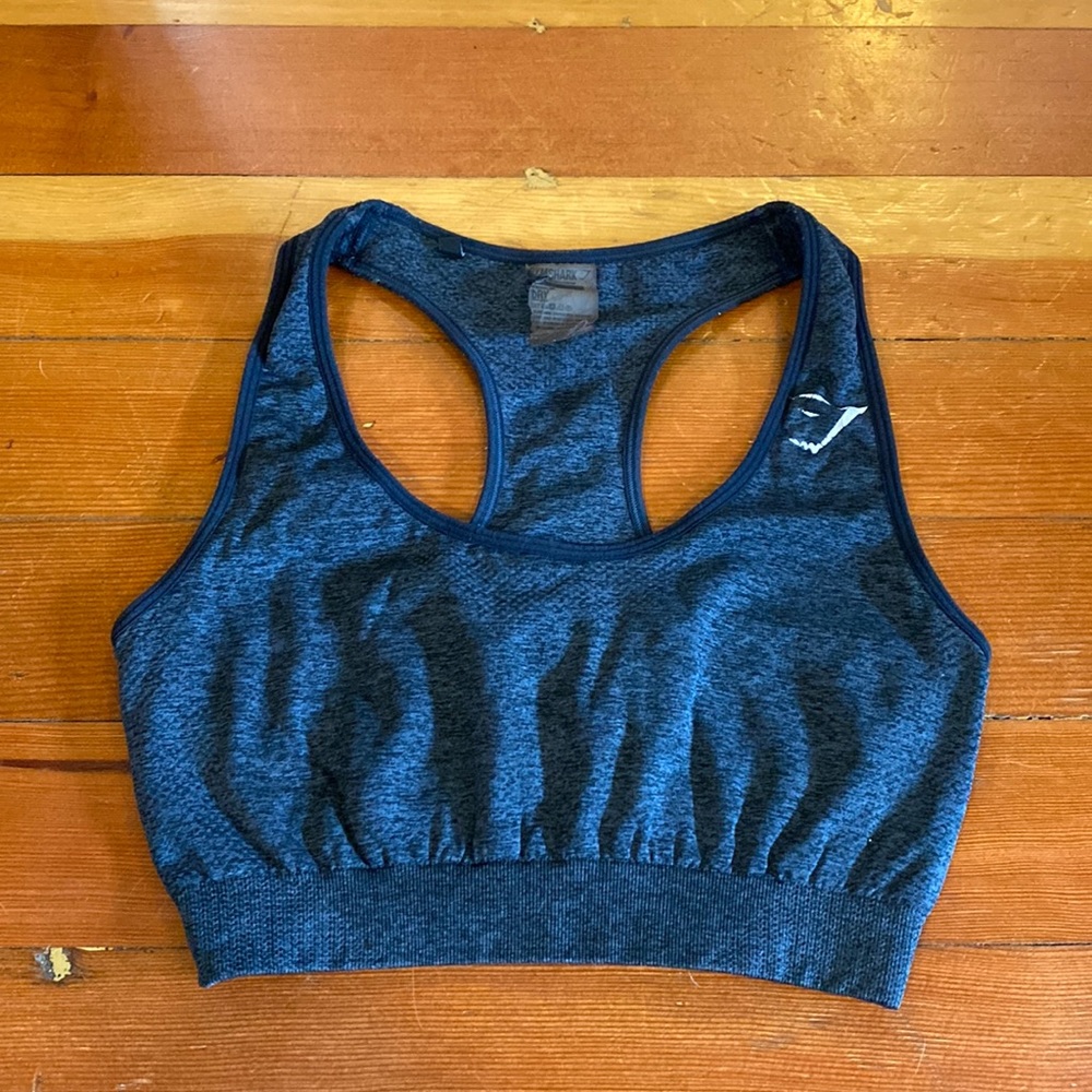 Gymshark Charcoal Sports Bra Size S